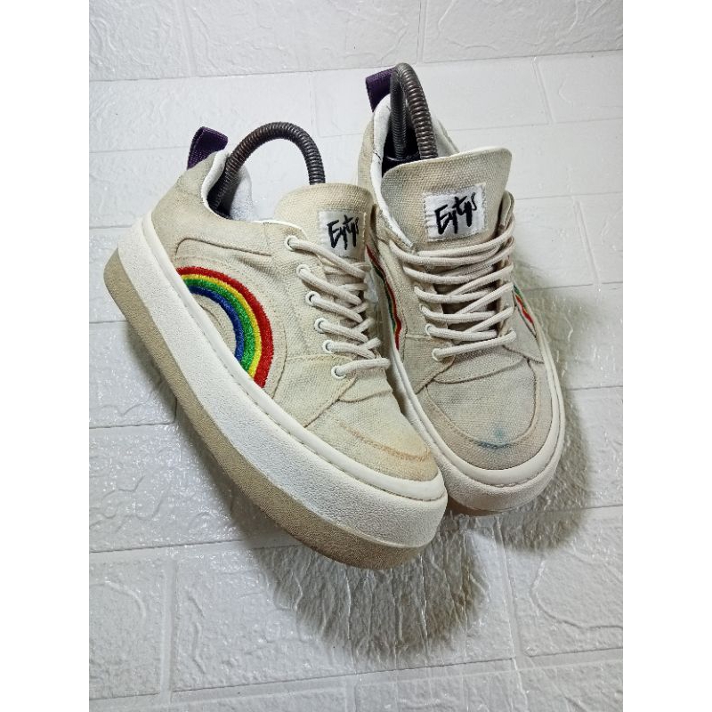 sepatu bekass Eytys hotsell rainbow size 37/28cm original mulus