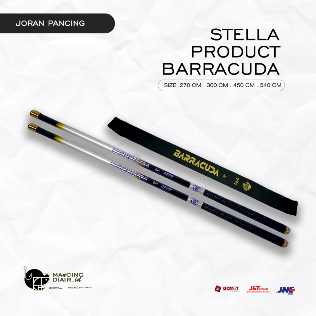 Joran Tegek (Carbon) - Stella Baracuda 6H || 270.360.450.540