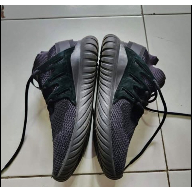 adidas tubular black pria original second sz 42