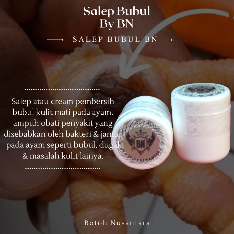 BNSalep Obat Bubul Kaki Ayam Salep Bubulan Mata Ikan Pemutihan Bubulbn+ untuk Penyakit Bakteri & Jam