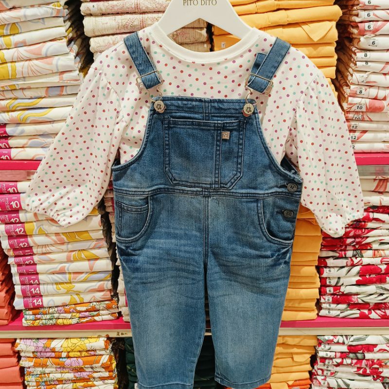 PITO DITO GIRLS - OVERALL ANAK PEREMPUAN PROMO