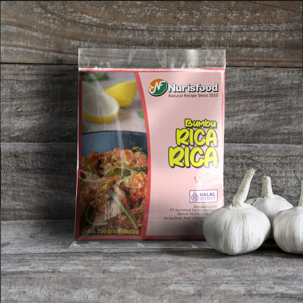 

Nurisfood Bumbu Instan Rica-rica Asli Alami 30 gram