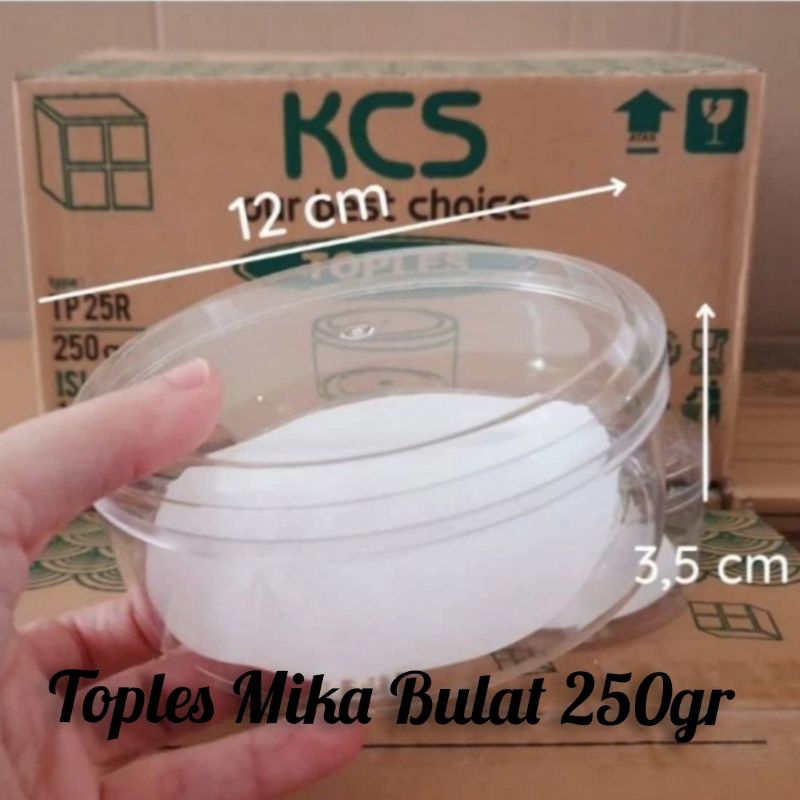 TOPLES MIKA BULAT KCS 250GR / TOPLES KUE KERING