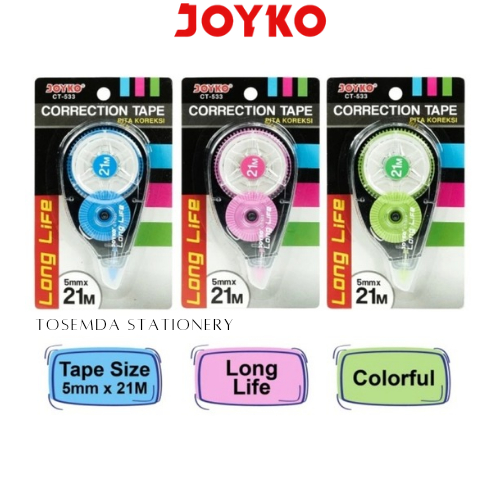 

Correction Tape Joyko CT-533 21 meter