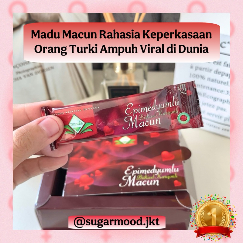 

Madu Macun Wonderfull dan Epimedyumlu Honey Sachet Turki