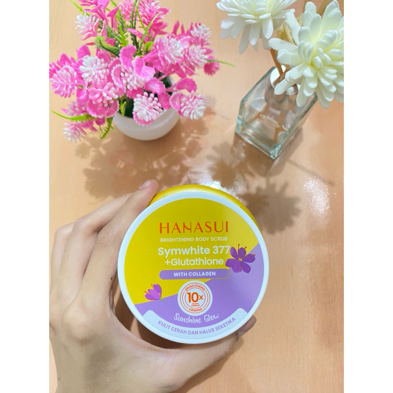 HANASUI Brightening Body Scrub Sunshine Glow