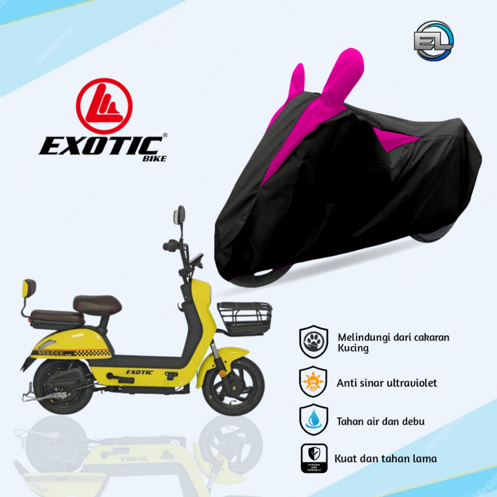 cover motor,sepeda listrik sarung motor,sepeda listrik exotic, viar, uwinfly waterproof