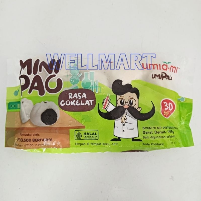 

Umiami Mini Pao Cokelat Isi 30 480gr Bakpao Mini Frozen