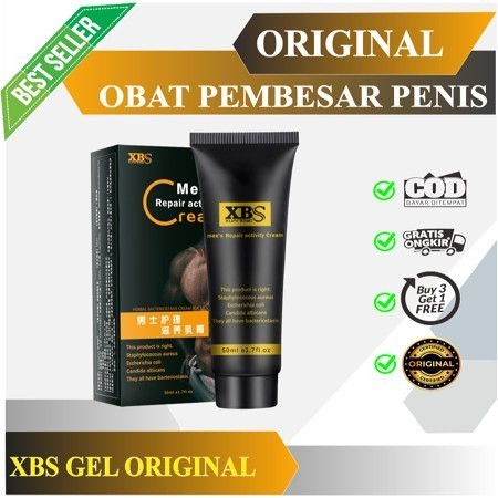 XBS GEL PEMBESAR P AMPUH ORIGINAL 50 ML BAYAR DI TEMPAT