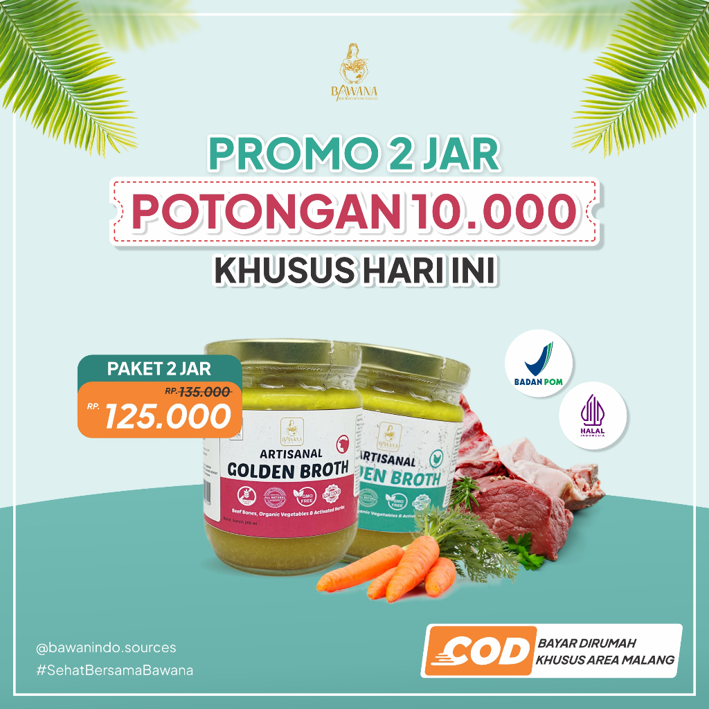 

Promo Awal Tahun Golden Broth Beef Chicken Bone