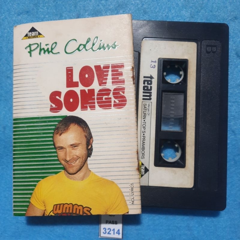 Kaset pita Phil Collins  / Love Songs