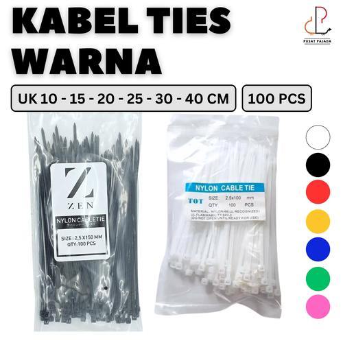 

kabel ties 20cm Putih 200mm kabel tis 20 cm isi 100 pcs 2.5 mm 2,5 mm Cable Ties Nilon Nylon Tie Tali Alat Pengikat Panjang 100 mm Besar