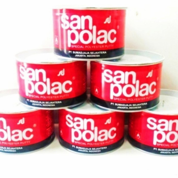 SANPOLAC Dempul plamir sanpolac // sanpolac polyester 1kg
