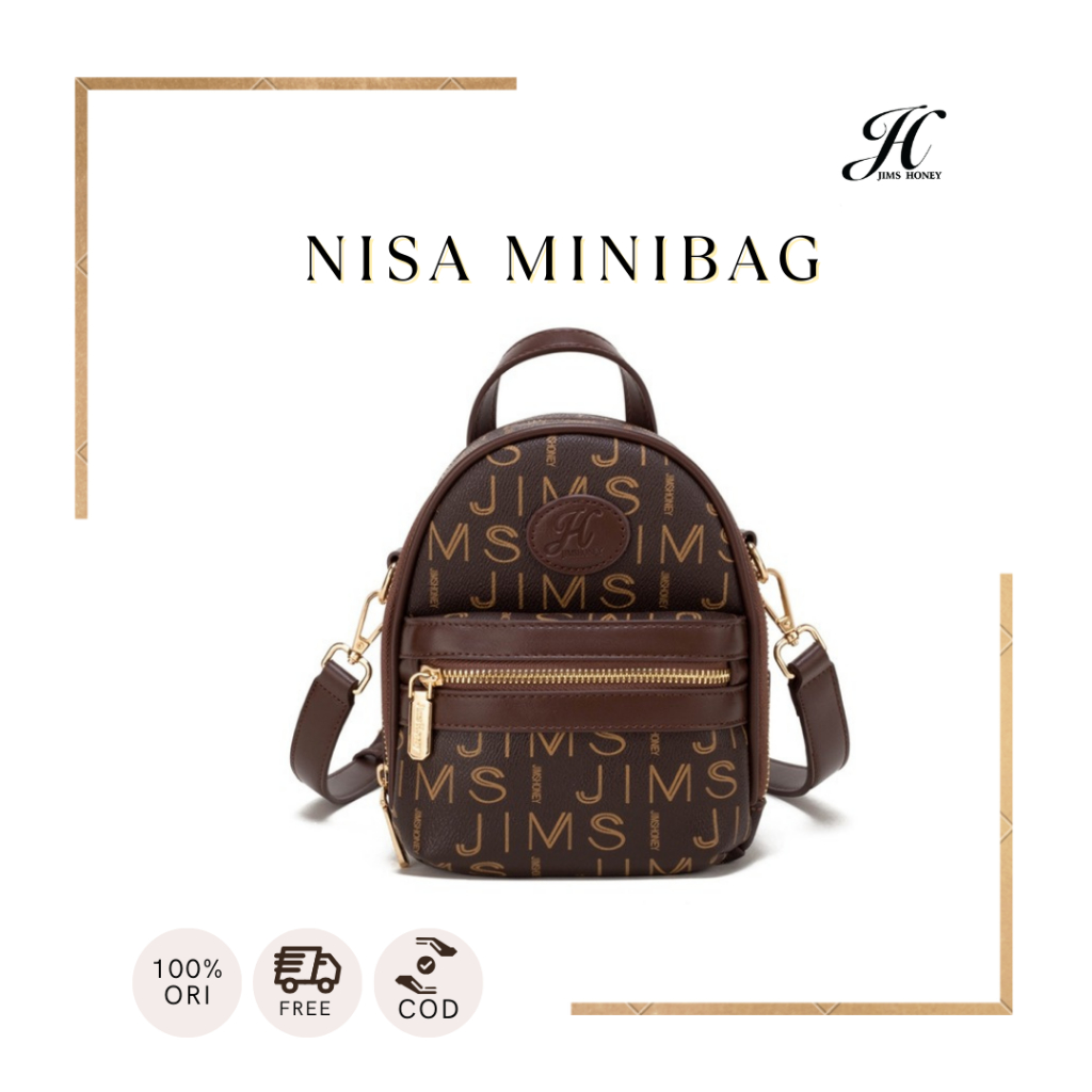 JIMS HONEY Nisa Minibag Tas Selempang Mini Kecil Wanita Terbaru JimsHoney