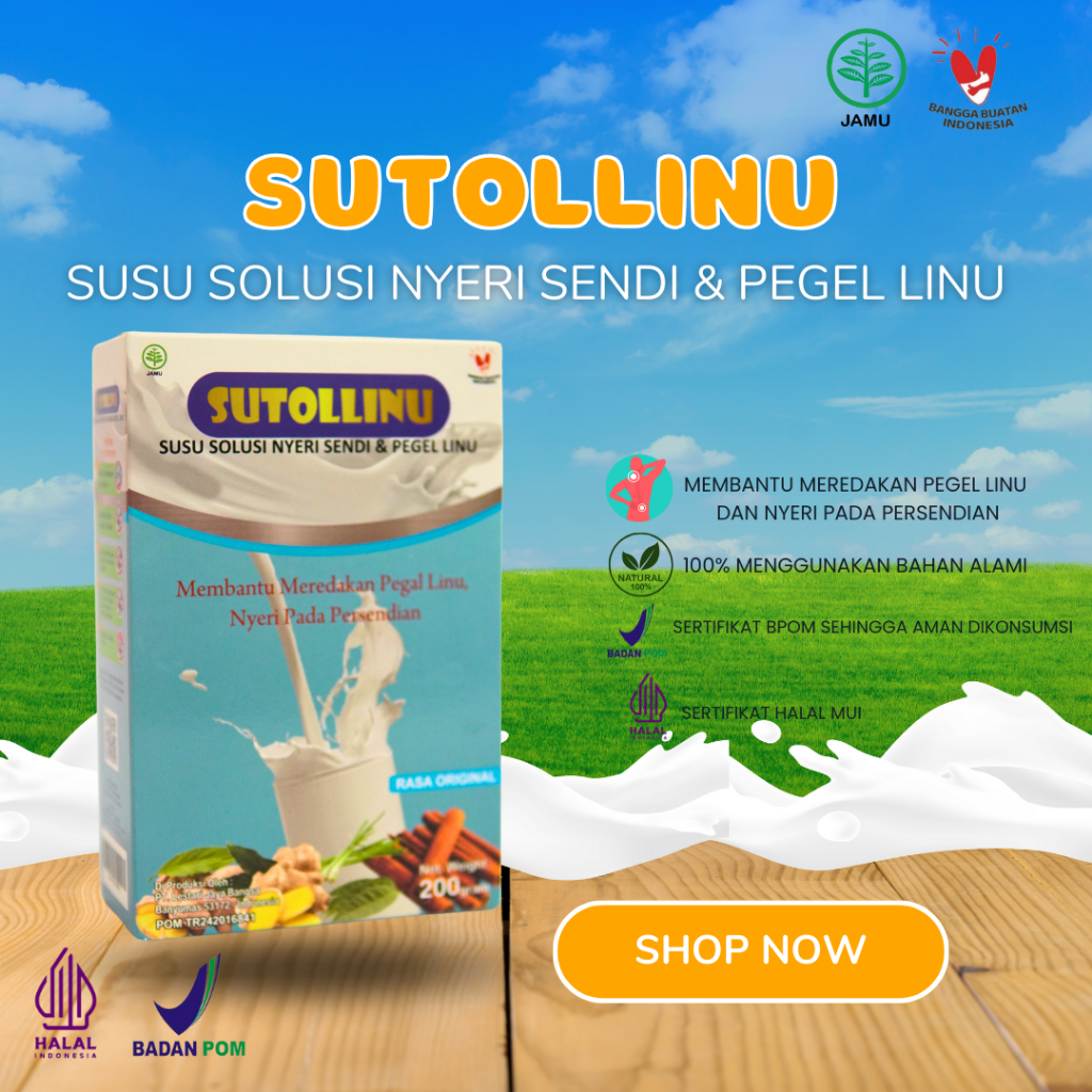 

Sutollinu | Susu Tolak Pegel Linu | Susu Kambing Etawa