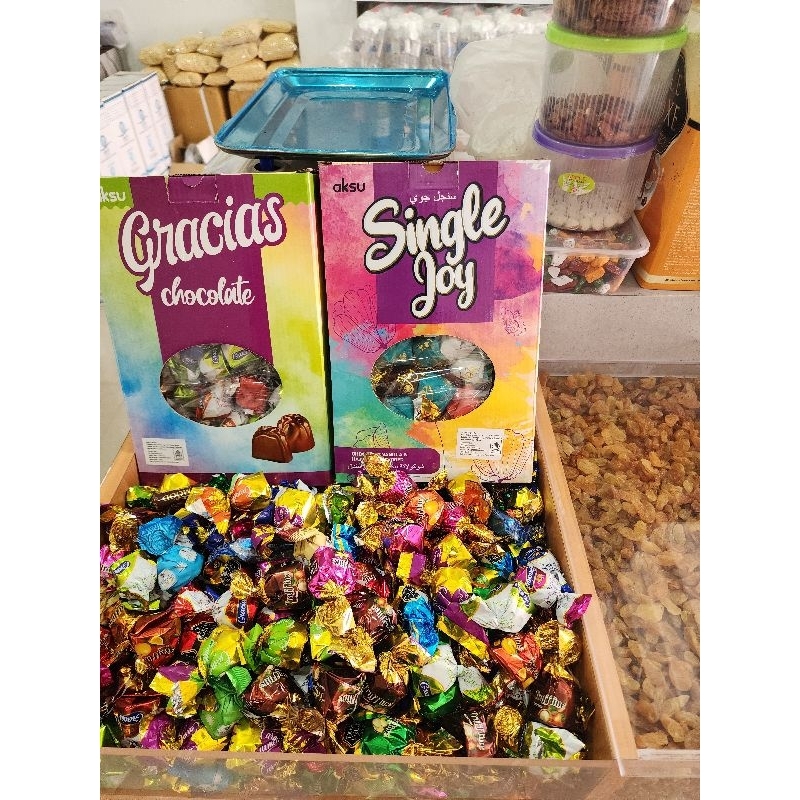 

Coklat arab mix 1kg asli coklat turky mix 1kg