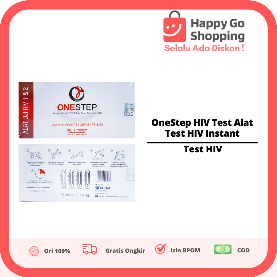 OneStep HIV Test Alat Test HIV Instant