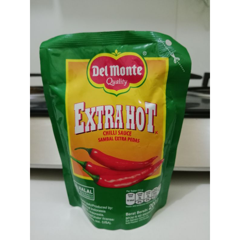 

Delmonte Saos Extra Hot Kemasan 200 Gram