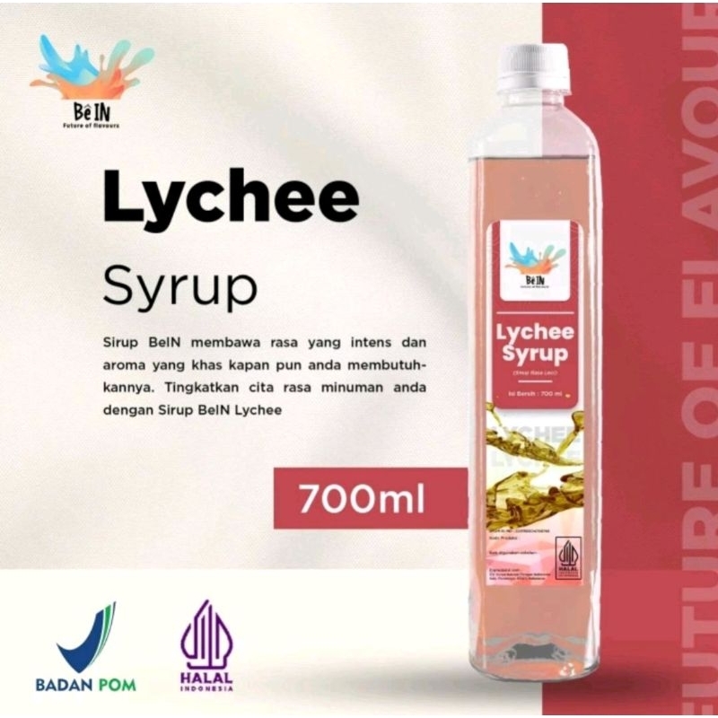 

BEIN Syrup Lychee - Sirup Rasa Leci 700ml