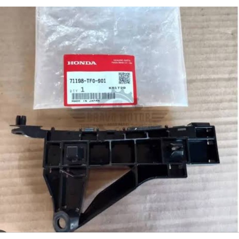 breket bemper/spacer bemper depan kiri jazz ge8