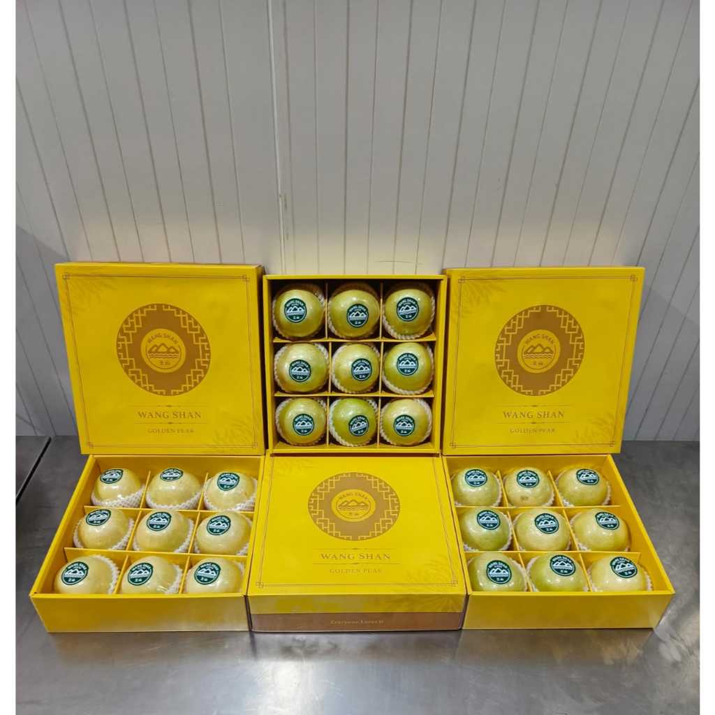 

Buah Pir WANGSHAN Pear 1 dus Premium Hamper GIFTPACK IMLEK CNY