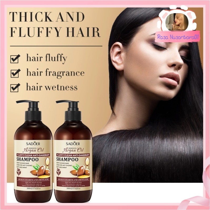 SADOER Obat Ketombe Shampoo Rambut Rontok shampoo anti ketombe Dan Mengontrol Ketombe Rambut Rontok 