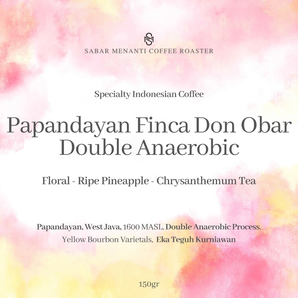 

Papandayan Finca Don Obar Double Anaerobic - Filter 150g