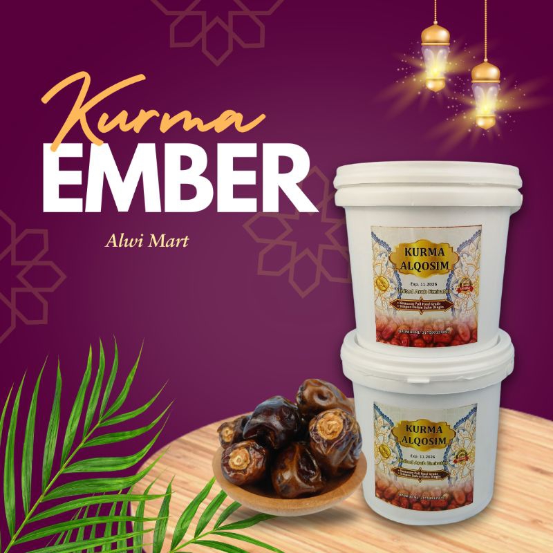 

KURMA ALQOSIM KURMA EMBER PREMIUM BERAT 500GRAM