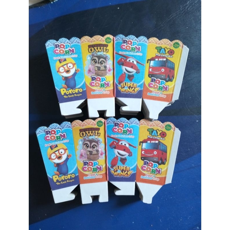 

1pack Kotak Popcron Ukuran 9x5cm/ Bungkus Popcron/Wadah Popcron