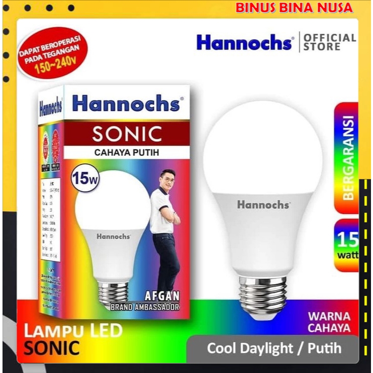Lampu Hanoch / Hannochs Lampu Led Sonic - Garansi 1 tahun