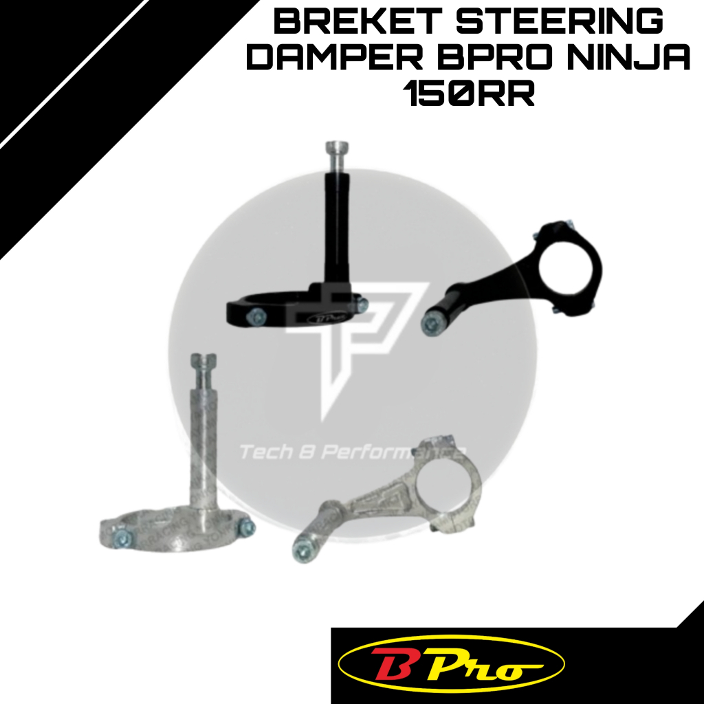 Breket Steering Damper BPRO Ninja 150RR