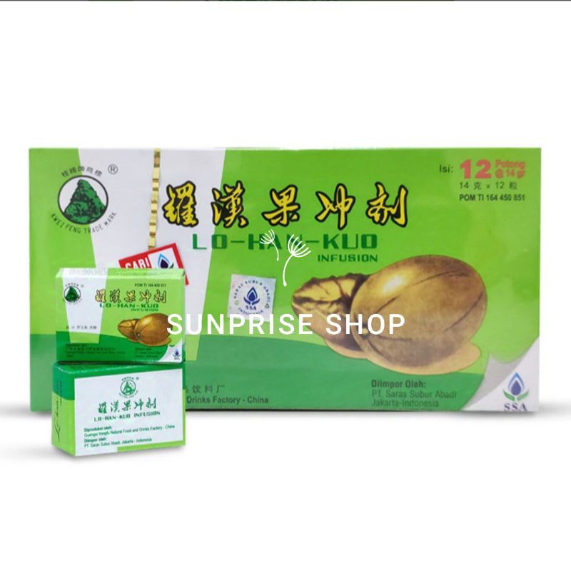 

Lo Han Kuo Infusion SSA Obat panas dalam