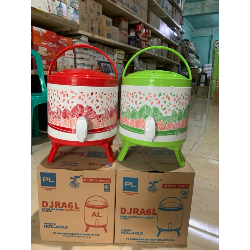 Drink Jar Roma Global Eagle alumunium 6 l, 8 l, 10 l, 12 liter