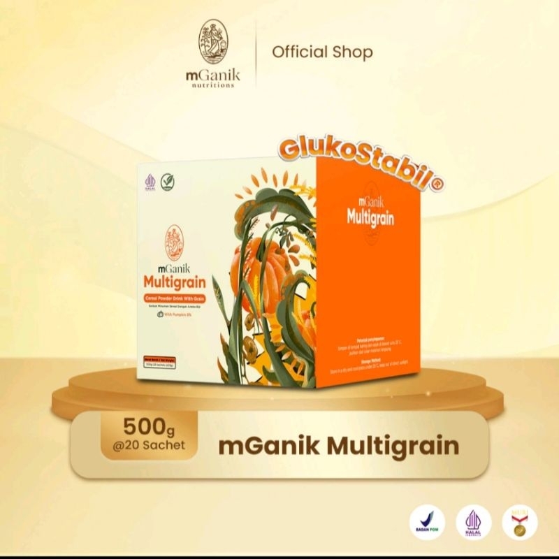 mGanik Multigrain obat penurun gula darah kencing manis