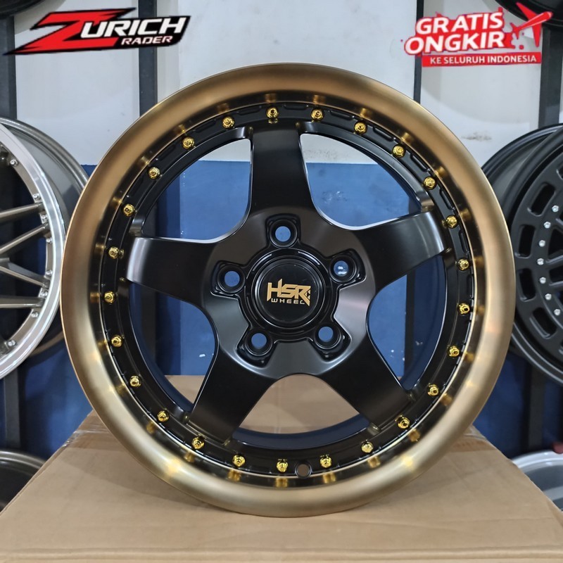 Velg Mobil R15 Hsr Bob Pelek Racing Ring 15 Grandmax Ertiga Xover Luxio Hilux Rangga L300