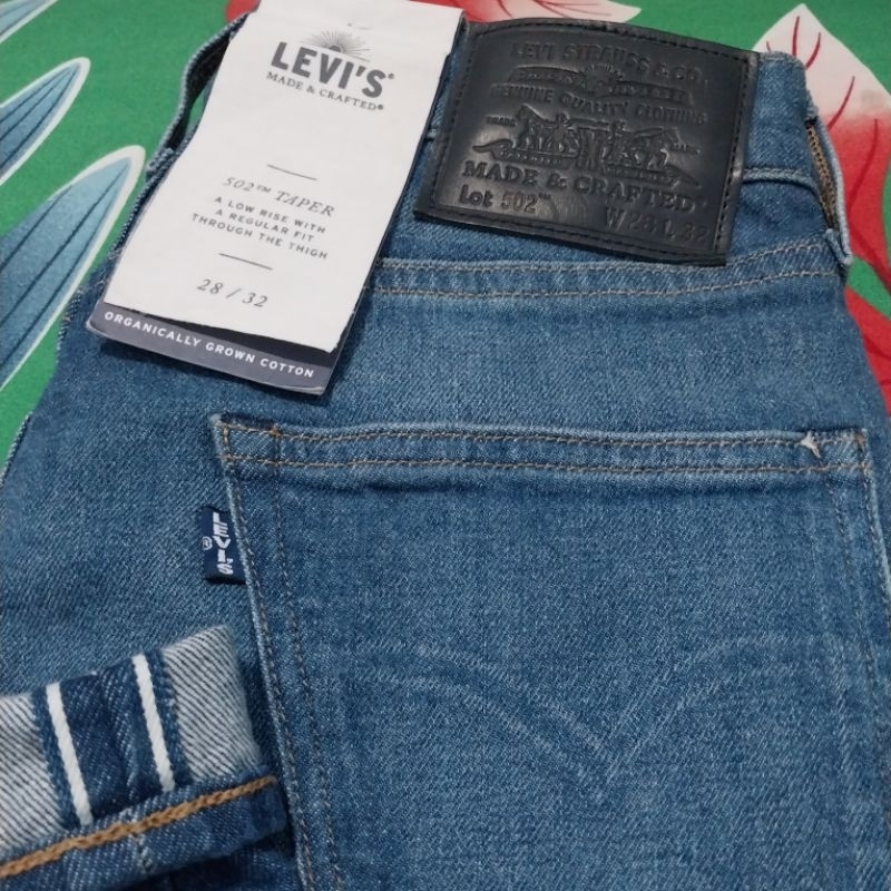 LMC Levi's Made & Crafted 502 Selvedge Denim Original