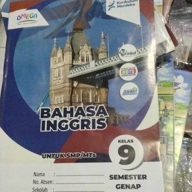 LKS MTS SMP BAHASA INGGRIS KELAS 9 SEMESTER 2 KURIKULUM MERDEKA