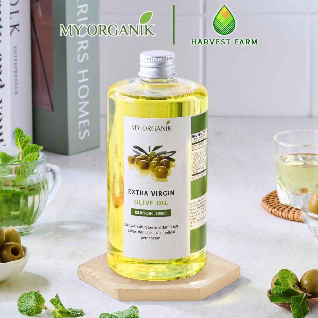 

My Organik Extra Virgin Olive Oil Minyak Zaitun Virgin Olive Oil 500ml 100% Murni Bisa Untuk Masak