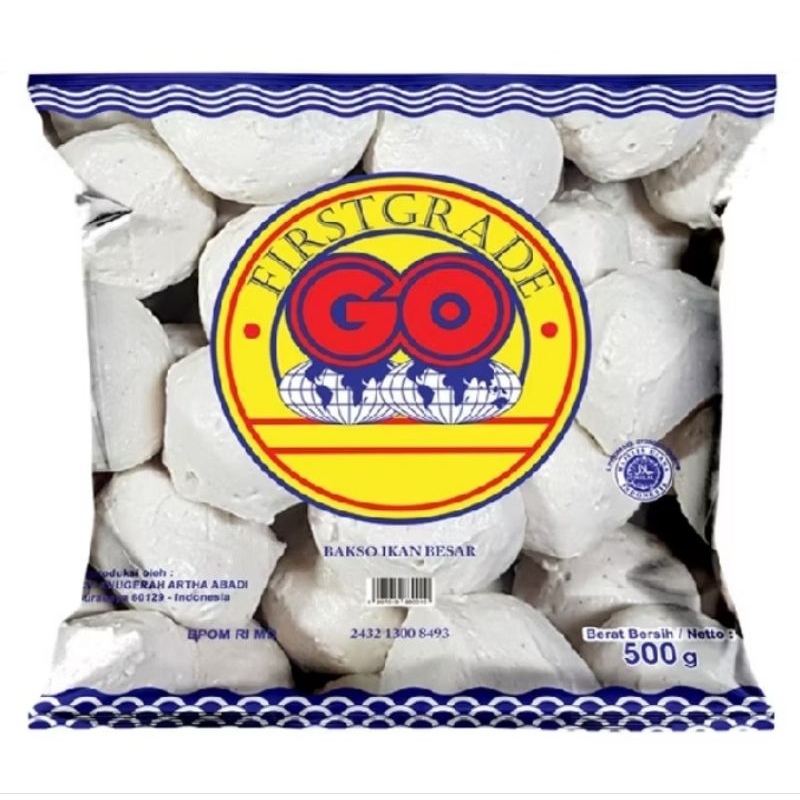 

GO BAKSO IKAN BESAR ISI 30-32 PCS 500GR