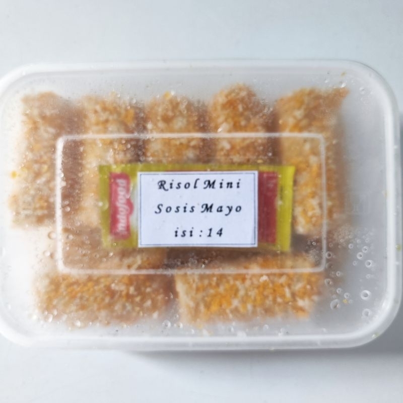 

Risol Mini Sosis Mayo 1 Pack Isi 14 Frozen