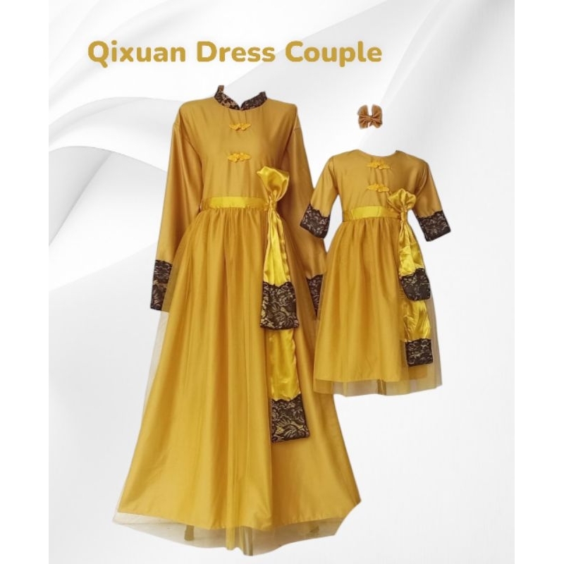 Qixuan Dress/ Baju Cina Anak / Baju Cina / Baju Cina Couple / Baju Imlek / baju couple imlek