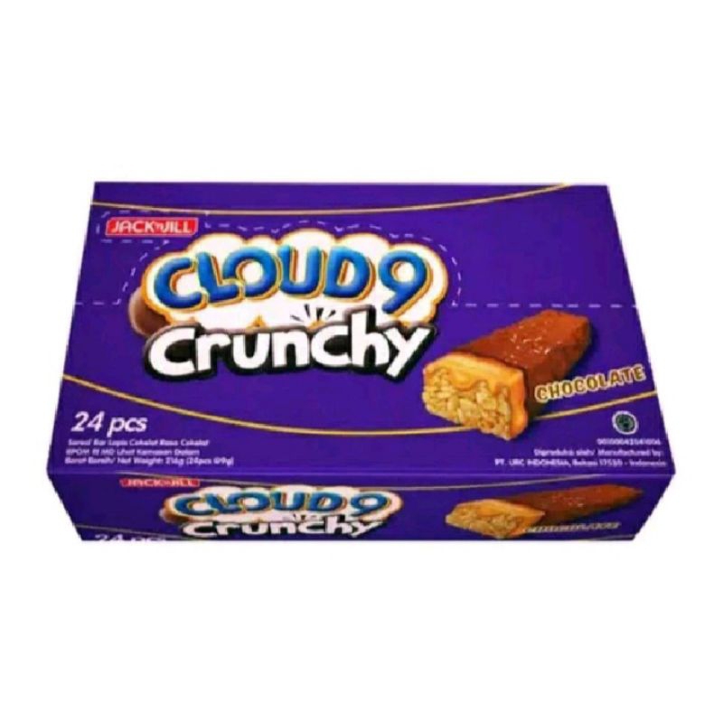 

CLOUD9 CRUNCHY 1 box isi 24 pcs