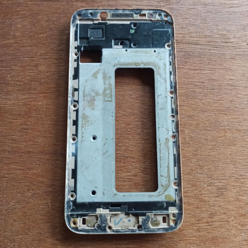 Frame tulang tengah dudukan lcd Samsung J7 Pro J730 original copotan