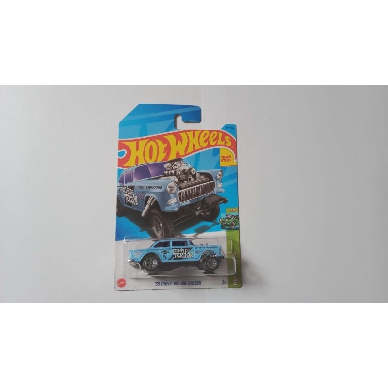 Hot Wheels 55 Chevy Bell Air Gasser Ungu Lot K 2023