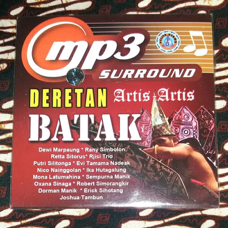 CD Mp3 Deretan Artis Batak Ft. Dewi Marpaung Rany Simbolon Retta Sitorus Rjisi Trio Putri Silitonga 