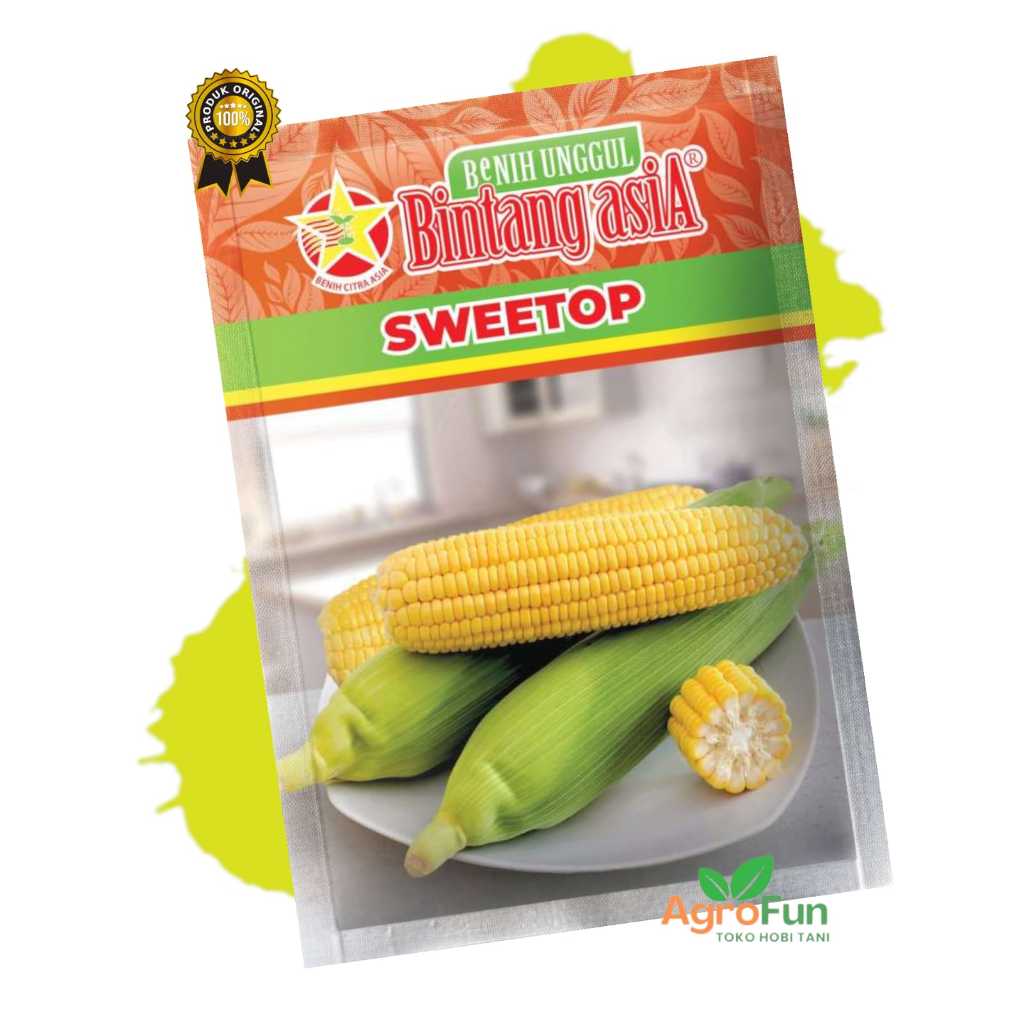 Benih Jagung Manis SWEETOP @ 250 gram Benih Bintang Asia