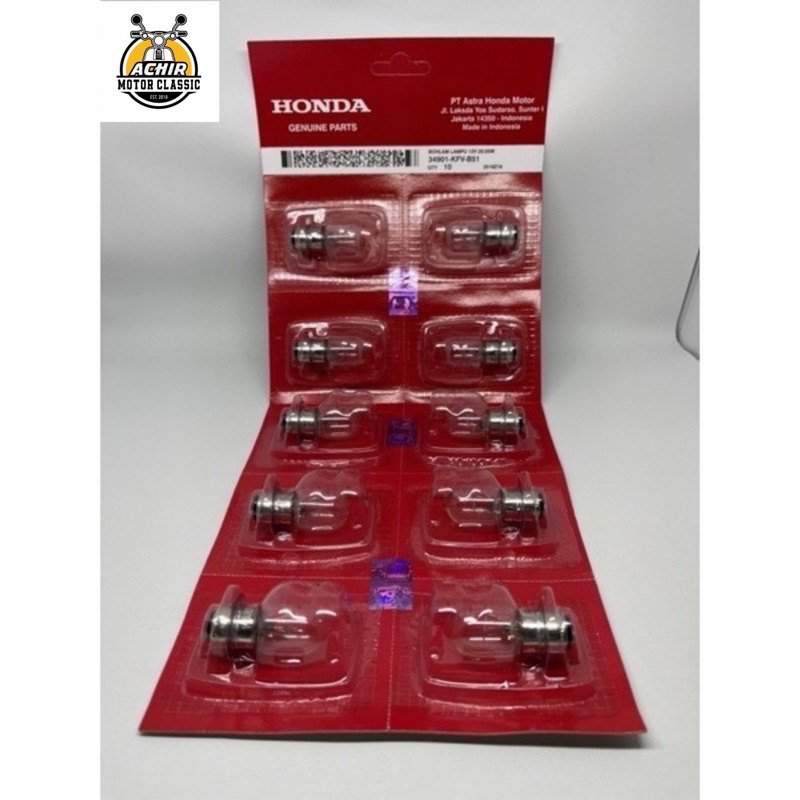 Bohlam bolam lampu depan honda astrea grand prima star astrea 800