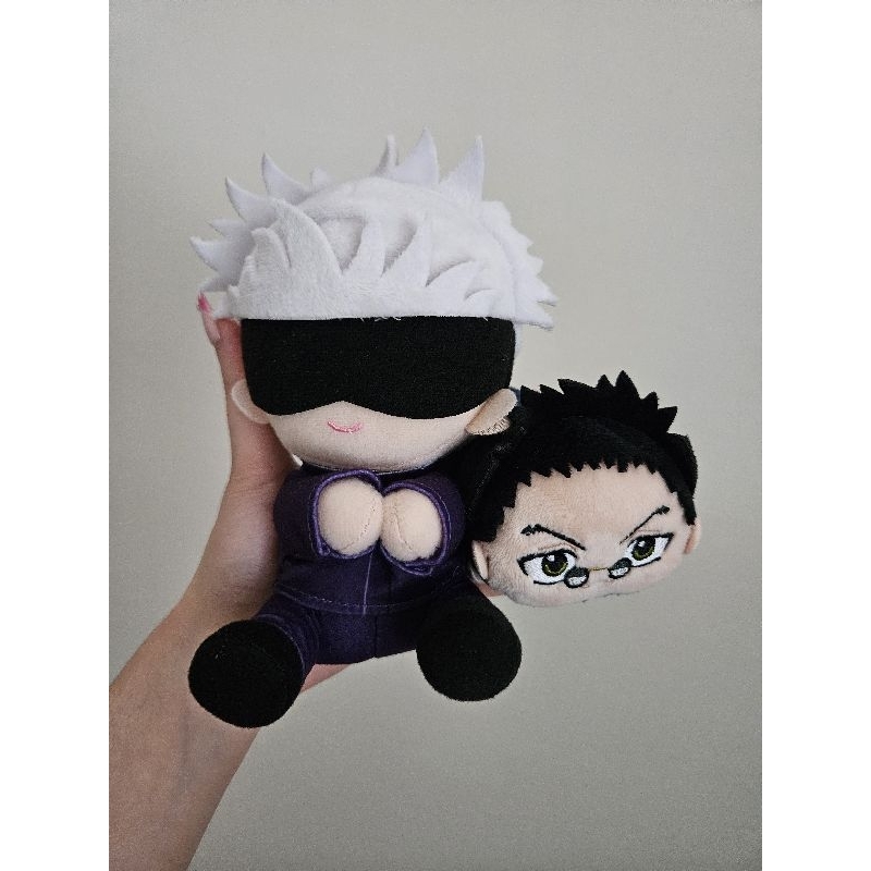 (SET) Hunter x Hunter Potekoro Mascot Leorio and Gojo Satoru Jujutsu Kaisen