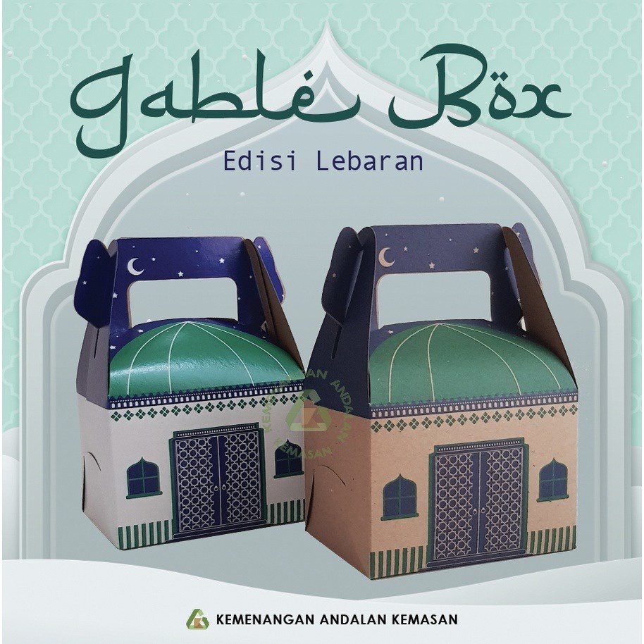 

Gable Box Lebaran / Box Hampers Idul Fitri / Parcel Hari Raya