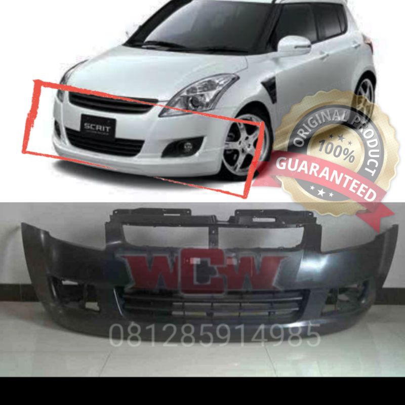 bumper bemper depan suziki Swift st 2005 2006 2007  2008 2009 2010 2011 2012  barang baru